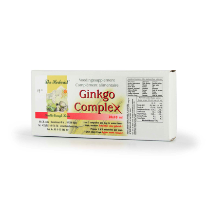 Ginkgo Complex 20 X 10 ml